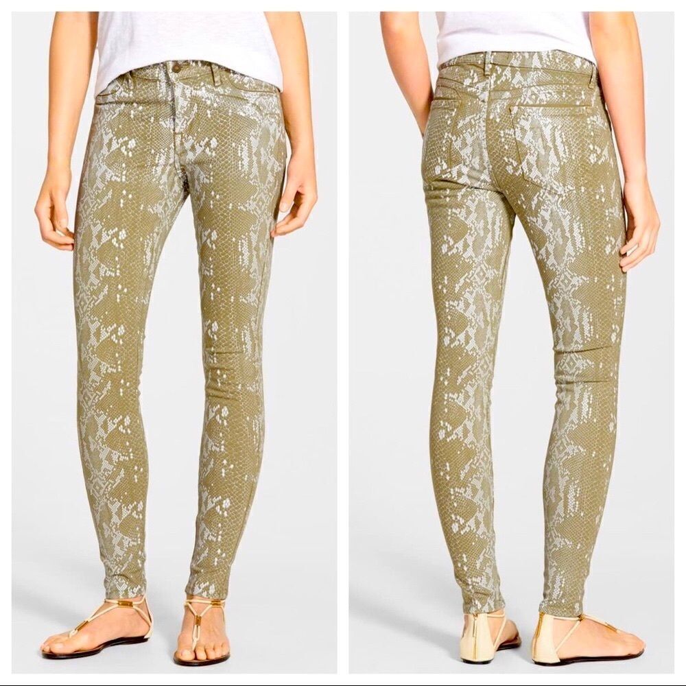 Cookie Johnson Python Printjeans - image 1
